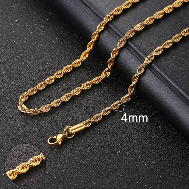 Cuban Chain Necklace Unisex